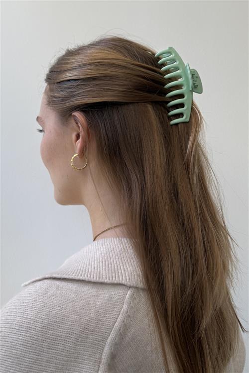 Claw Clip - Grøn - One-Size - TeeShoppen