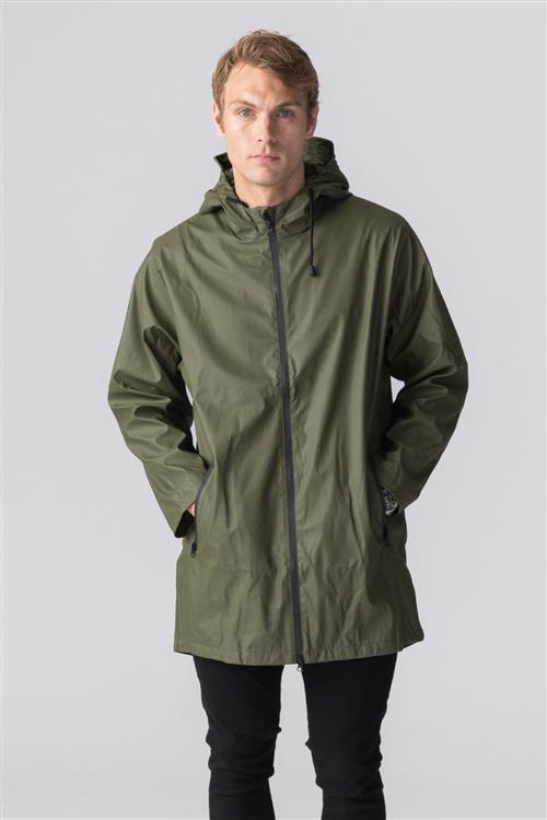 Sitka Regnjakke - Army - S - Roly