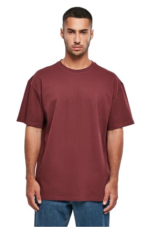 Heavy Oversized T-shirt - Cherry - M - TeeShoppen