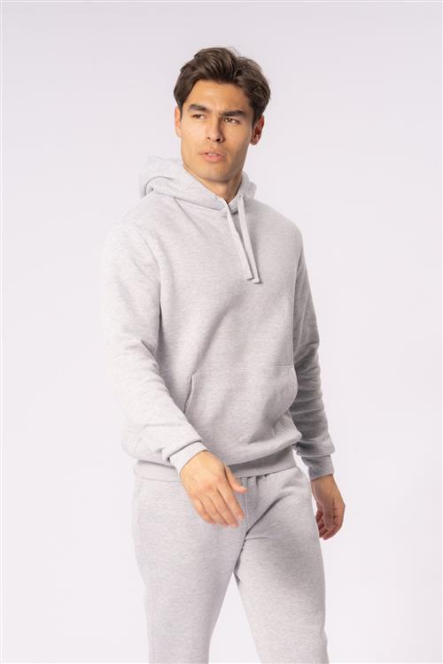 Essential Hoodie - Gråmeleret - 2XL - TeeShoppen