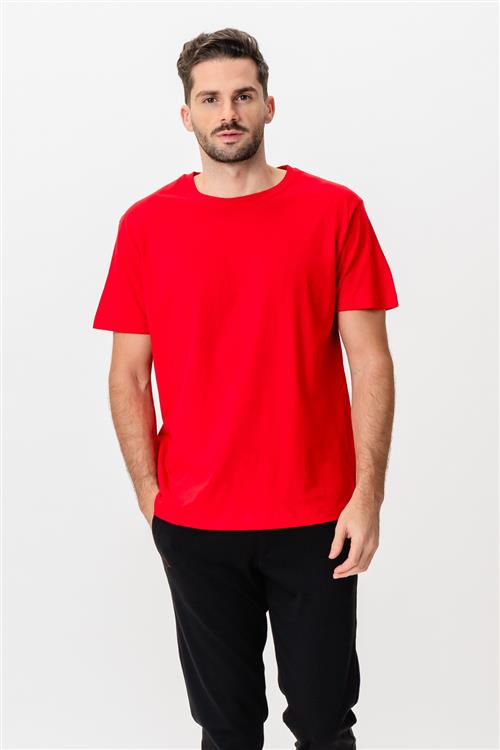 Basic Joy T-shirt - Rød - 3XL - TeeShoppen