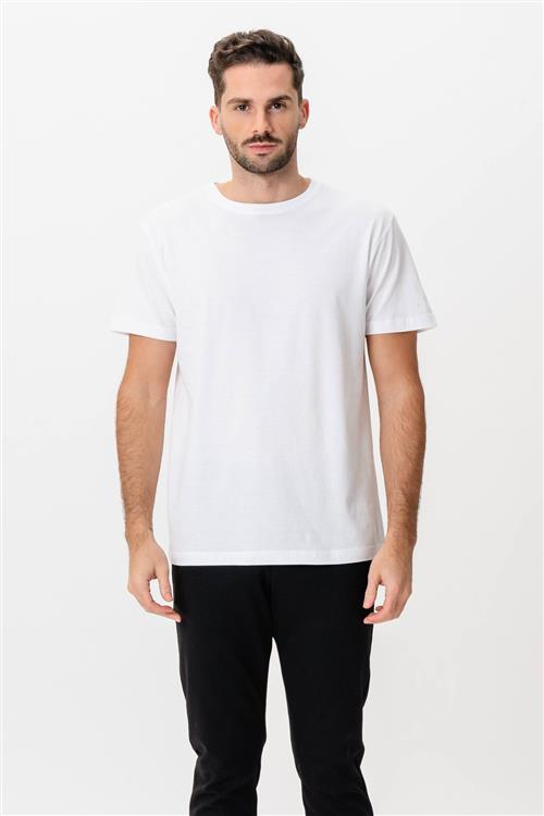 Basic Joy T-shirt - Hvid - S - TeeShoppen