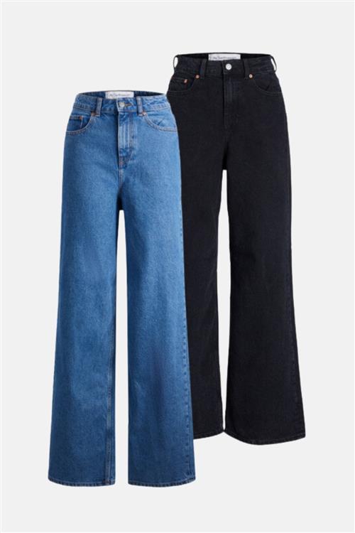 2 stk. Originale Performance Wide Jeans - Pakketilbud - Default Title - TeeShoppen