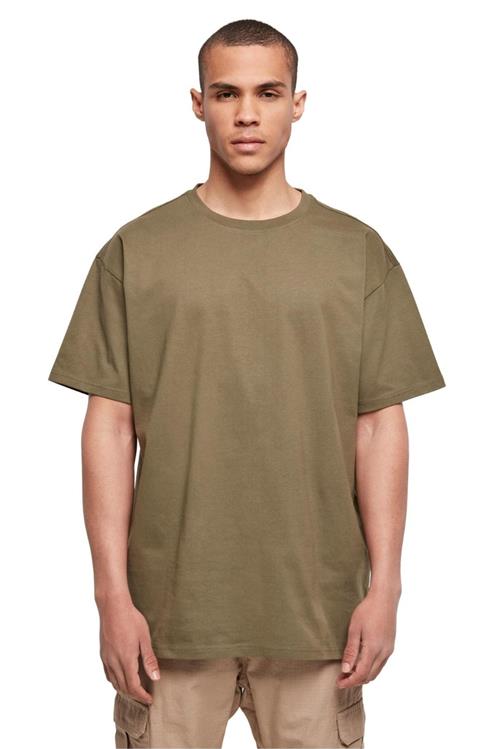 Heavy Oversized T-shirt - Olive - 2XL - TeeShoppen
