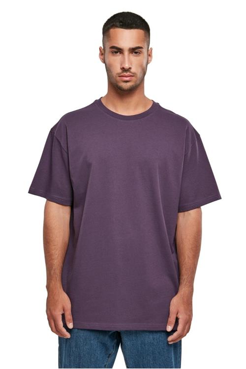 Heavy Oversized T-shirt - Purple Night - M - TeeShoppen