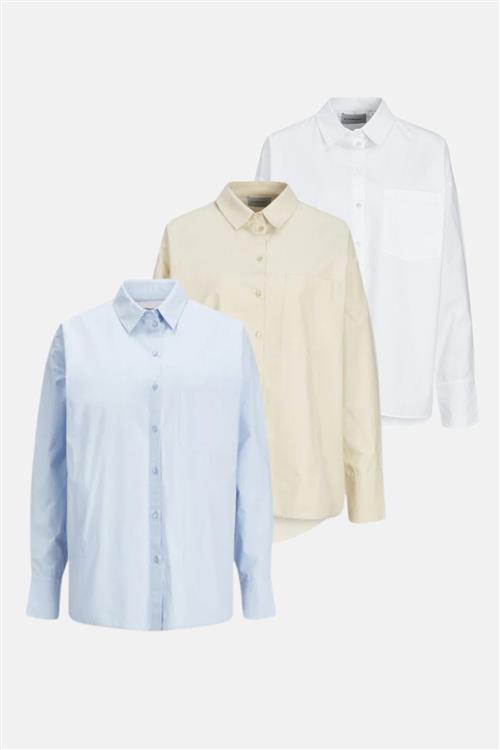 3 stk. Relaxed Shirt - Pakketilbud - Default Title - TeeShoppen