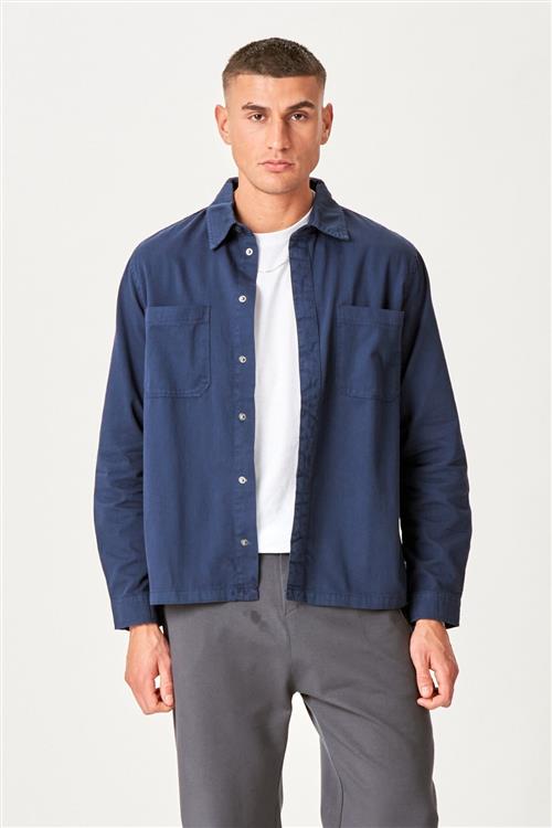 Alex Skjorte Regular Fit - Blå - Regular fit - M - TeeShoppen
