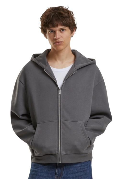 Everyday Zip Hoodie - Magnet - 4XL - TeeShoppen