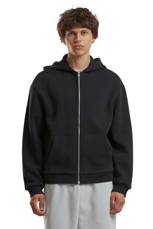 Everyday Zip Hoodie - Sort - 3XL - TeeShoppen