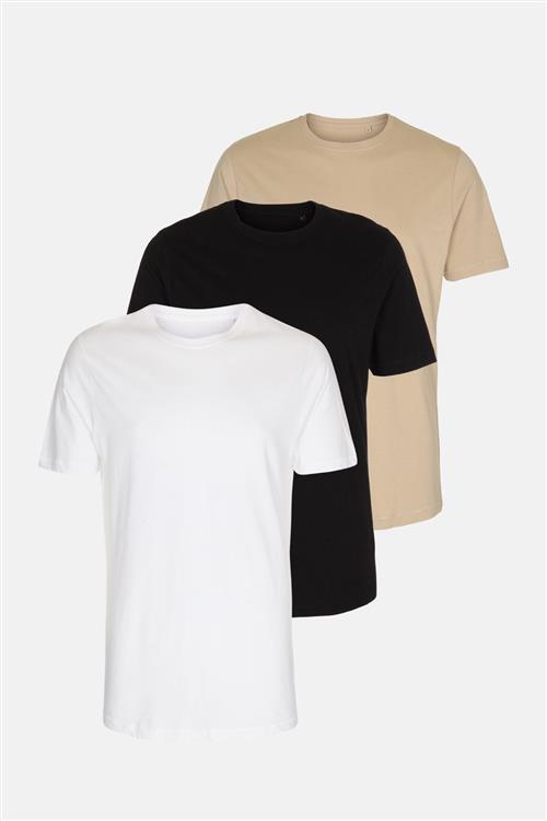 Se 3 stk. Long T-shirt - Pakketilbud - Herre - Default Title - TeeShoppen ved Teeshoppen