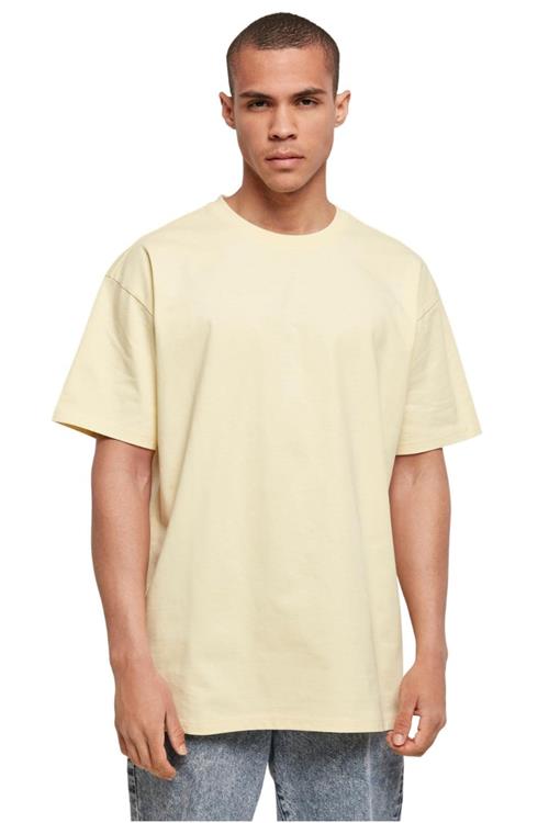 Heavy Oversized T-shirt - Blød Gul - M - TeeShoppen