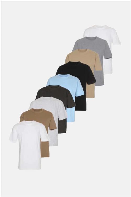 Oversized T-shirts - Kvinde Pakketilbud (9 stk) - Default Title - TeeShoppen