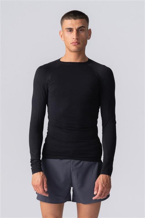 Prime Langærmet T-shirt - Sort - M/L - Roly