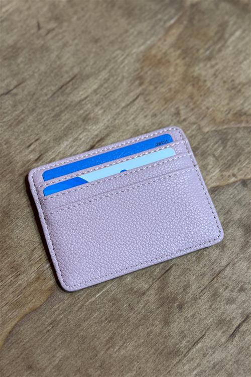 Slim Card Holder - Pink (Sample) - Slim fit - FeHerre - One-Size - TeeShoppen