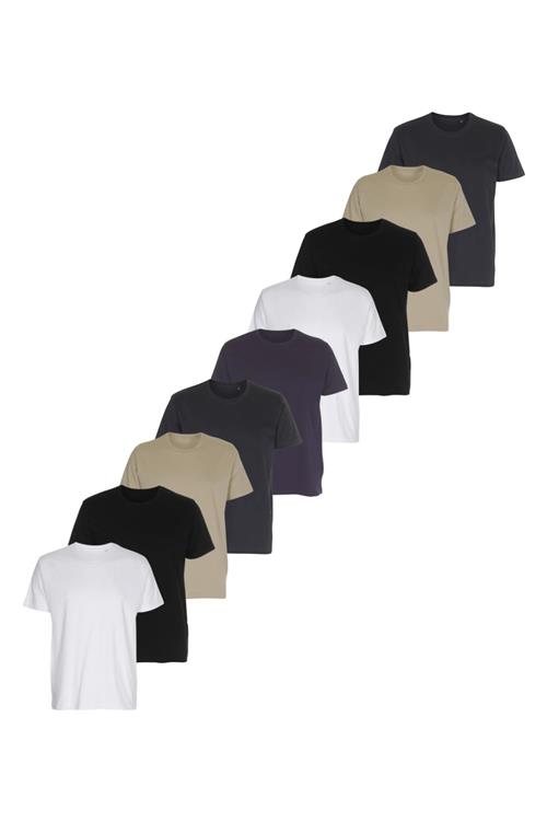 Regular T-Shirt (Herre) - Pakketilbud (9 stk) - Regular fit - Default Title - TeeShoppen