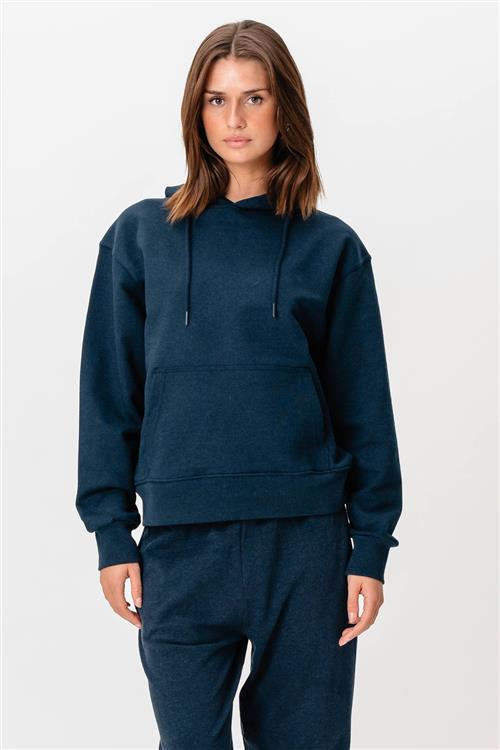 Heavy Hoodie - Heather Navy - XL - TeeShoppen