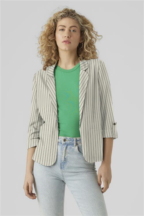 Jesmilo 3/4 Løs Blazer - Sølv Lining - S - Vero Moda