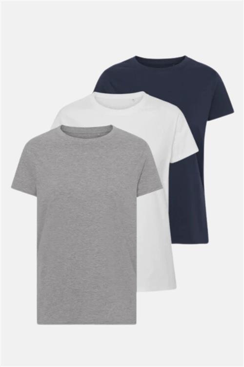 3 stk. Basic T-shirt - Pakketilbud - Dame - Default Title - TeeShoppen