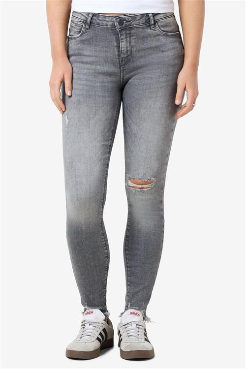 Kimmy Skinny Jeans - Medium Grå Denim - 30/32 - Noisy May