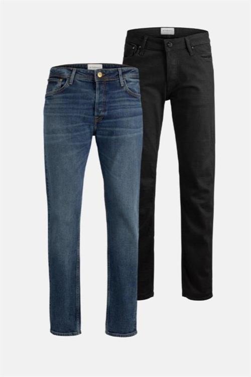 2 stk. Originale Performance Jeans (Regular) - Pakketilbud - Slim fit - Herre - Default Title - TeeShoppen