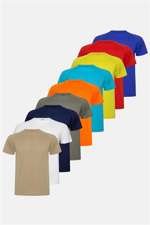 Trænings T-shirt - Pakketilbud (9 stk.) - Herre - Default Title - TeeShoppen