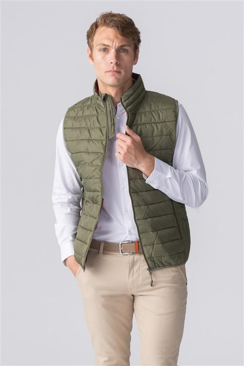 Oslo Vest - Army - L - Roly