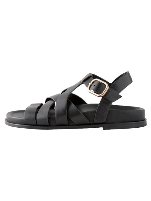 Next Sandaler med rem  sort
