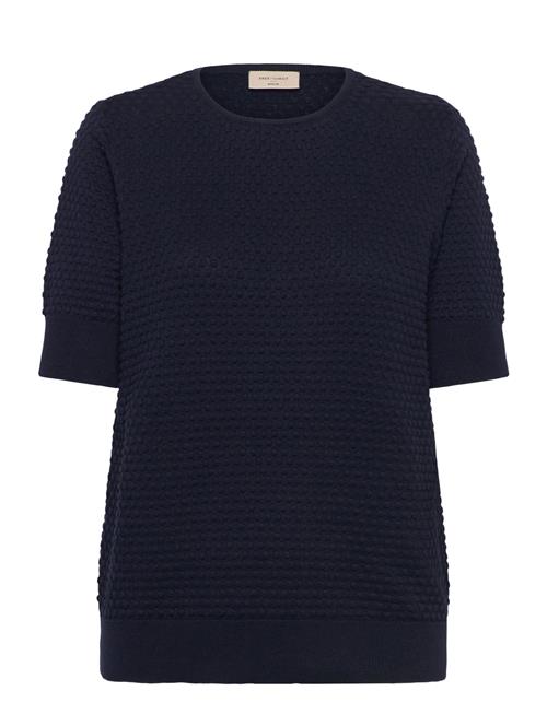 Pullover From Freequent In A Soft Material With A Dotted Texture. The Pullover H FREE/QUENT Navy