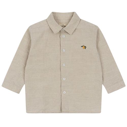 Konges Sløjd Leoni Skjorte Natur 5-6 Y  Creme  5-6 år  mand