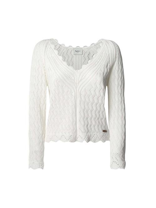 Pepe Jeans Pullover 'OLYA'  hvid