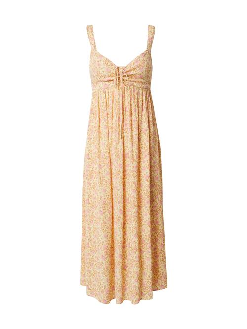 BILLABONG Sommerkjole 'SO DREAMY'  brun / lysegul / lyserød / pastelpink