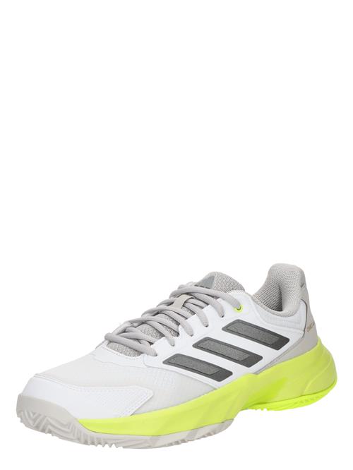 ADIDAS PERFORMANCE Sportssko 'CourtJam Control 3'  grafit / lysegrå / hvid