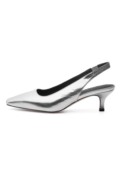 WODEN Slingpumps 'Maxine'  sølv