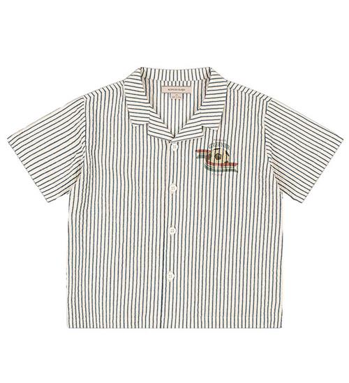 Konges SlÃ¸jd Skjorte - Elliot - Stripe Blue