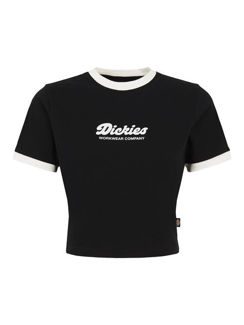 DICKIES Shirts 'LEWISTOWN'  sort / hvid