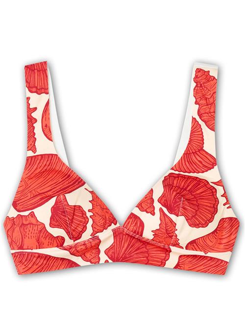Gisela Bikinioverdel  koral / offwhite