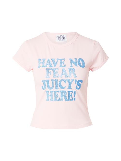 Juicy Couture Shirts 'HAVE NO FEAR'  blå / lyserød