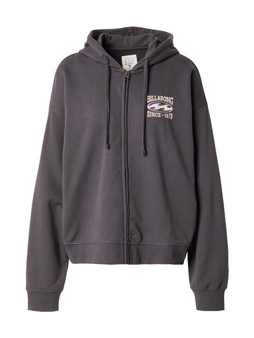 BILLABONG Sweatjakke 'NICES VIBES'  mørkegrå / mint / lilla