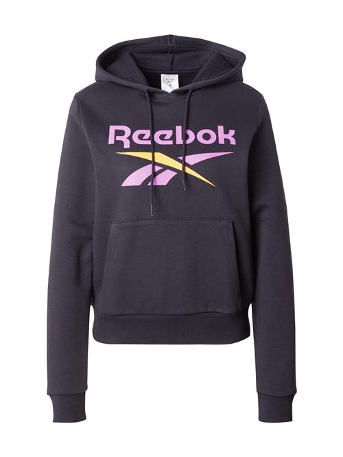 Reebok Sportsweatshirt 'IDENTITY'  lilla / orange / sort