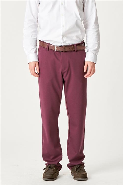 Originale Performance Pants (Regular) - Burgundy - Regular fit - 32/34 - Bukser med stretch - TeeShoppen