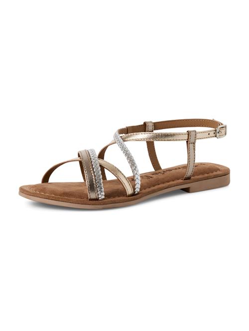 Tamaris Sandaler  champagne / sølv