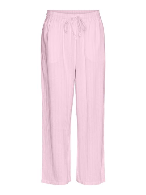 Se VERO MODA Bukser 'VMLinn'  pink ved About You