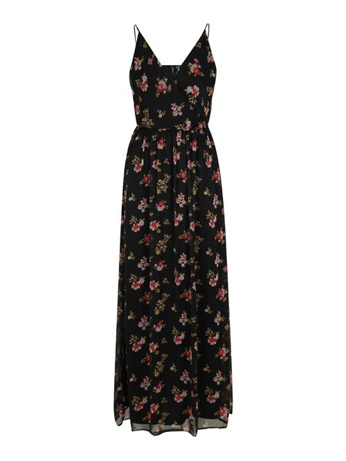 Vero Moda Tall Kjole 'VMSMILLA'  oliven / magenta / gammelrosa / sort