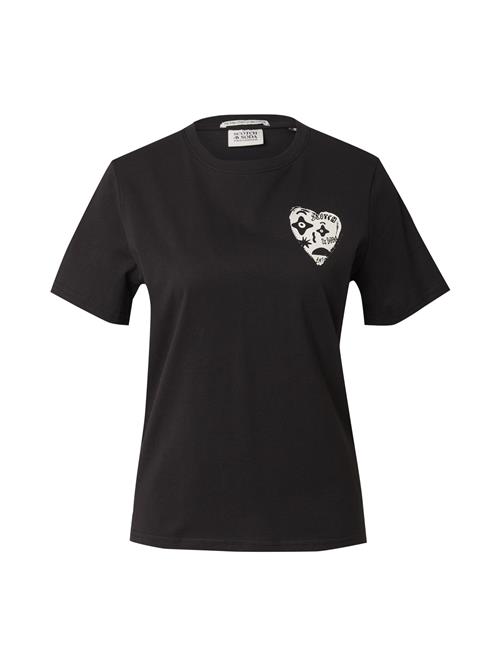 SCOTCH & SODA Shirts  sort / hvid
