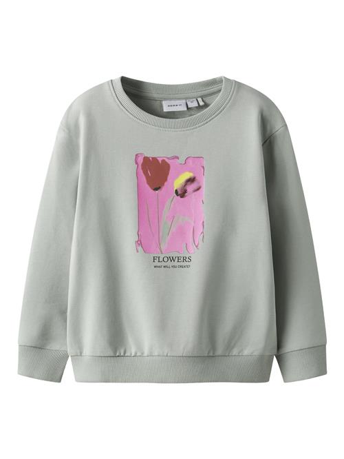 NAME IT Sweatshirt  grøn / jade / lyserød / burgunder
