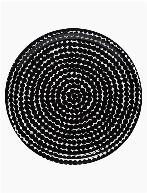 Se Räsymatto Tray 31 Cm Marimekko Home Black ved Booztlet