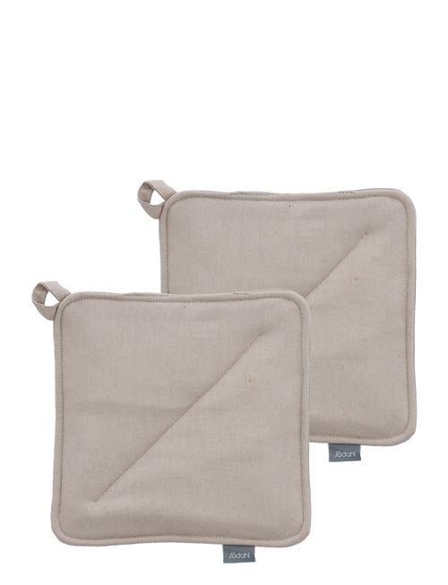 Grydelapper 20X20 Soft 2 Stk. Beige Södahl Beige
