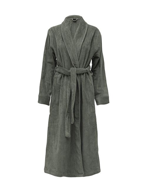 Svanen Terry Velour Robe Høie Of Scandinavia Grey
