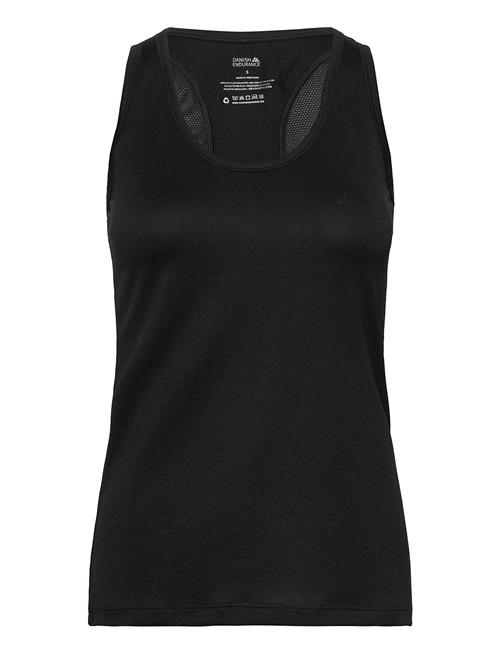 Female Sport Tank Top 1 Pack Danish Endurance Black