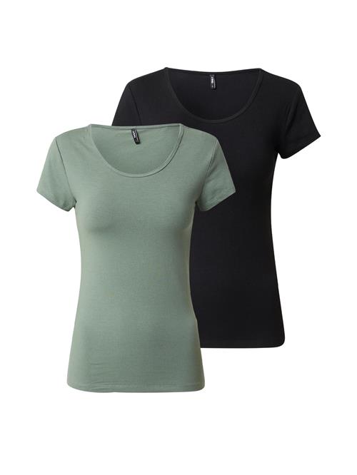 ONLY Shirts 'ONLLive Love'  grøn / sort